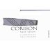 Corison Cabernet Sauvignon 2000 Front Label