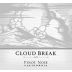 Cloud Break Pinot Noir 2014 Front Label