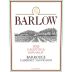 Barlow Barrouge Red 2013 Front Label