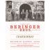 Beringer Bros. Bourbon Barrel Aged Chardonnay 2022 Front Label