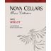 Nova Cellars Merlot 2013 Front Label