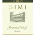 Simi Roseto 2010 Front Label