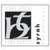 Terry Hoage Three-Four Syrah 2016 Front Label