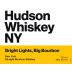 Hudson Bright Lights, Big Bourbon Whiskey Front Label