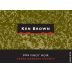Ken Brown Santa Barbara Pinot Noir 2004 Front Label
