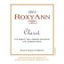 RoxyAnn Claret 2005 Front Label