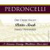 Pedroncelli Dry Creek Valley Family Vineyards Petite Sirah 2009 Front Label