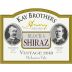 Kay Brothers Block 6 Shiraz 2018 Front Label