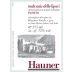 Hauner Malvasia delle Lipari Passito (375ML half-bottle) 2021 Front Label