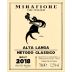 Mirafiore Alta Langa Brut 2018 Front Label