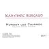 Jean-Marc Burgaud Morgon Les Charmes 2017 Front Label