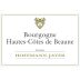 Hoffmann-Jayer Hautes Cote de Beaune Blanc 2020 Front Label