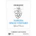 Or Haganuz Namura Single Vineyard Special Reserve Cabernet Sauvignon (OU Kosher) 2016 Front Label