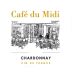 Cafe du Midi Chardonnay 2016 Front Label