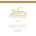 Covenant Zahav Late Harvest Chardonnay 2018 Front Label