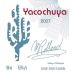 Yacochuya Malbec 2007 Front Label