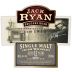 Jack Ryan 12 Year Irish Single Malt Whiskey Front Label