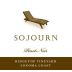 Sojourn Ridgetop Vineyard Pinot Noir 2014 Front Label