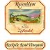 Rosenblum Cellars Rockpile Road Zinfandel 2004 Front Label