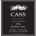 Cass Winery Rockin' One 2006 Front Label