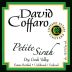 David Coffaro Estate Vineyard Petite Sirah 2012 Front Label