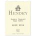 Hendry Rose 2021 Front Label