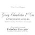 Frederic Esmonin Gevrey-Chambertin Lavaux Saint-Jacques Premier Cru 2022 Front Label