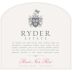 Ryder Estate Pinot Noir Rose 2017 Front Label
