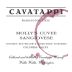 Cavatappi Molly's Cuvee Sangiovese 2014 Front Label