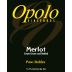 Opolo Paso Robles Merlot 2009 Front Label