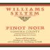 Williams Selyem Sonoma County Pinot Noir 1999 Front Label