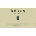 Brown Estate Chiles Valley Zinfandel 2010 Front Label