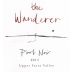 The Wanderer Wines Estate Upper Pinot Noir 2013 Front Label