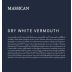 Massican Dry White Vermouth 2018 Front Label