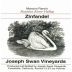 Joseph Swan Mancini Ranch Zinfandel 2005 Front Label
