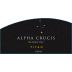 Alpha Crucis Titan Shiraz 2017 Front Label