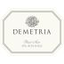 Demetria Estate Sta. Rita Hills Pinot Noir 2012 Front Label