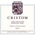 Cristom Estate Rose of Pinot Noir 2021 Front Label