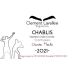 Clement Lavallee Chablis Chante Merle 2021 Front Label