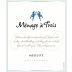 Menage a Trois Merlot 2017 Front Label