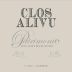 Clos Alivu Patrimonio Rose 2020 Front Label