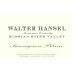 Walter Hansel Sauvignon Blanc 2011 Front Label