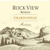 Rock View Reserve Chardonnay 2016 Front Label