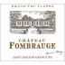 Chateau Fombrauge 2016 Front Label
