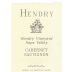 Hendry Cabernet Sauvignon 2018 Front Label
