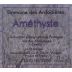 Maison des Ardoisieres Cuvee Amethyste Rouge 2018 Front Label