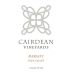 Cairdean Vineyards Merlot 2012 Front Label