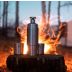 High Camp Stainless Firelight 750ml Flask Gift Product Image