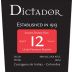 Dictador 12 Year Reserve Rum Front Label