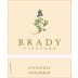 Brady Vineyard Zinfandel 2020 Front Label